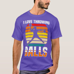 Dodgeball I Love Throwing Balls T-Shirt