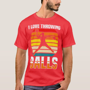 Dodgeball I Love Throwing Balls T-Shirt