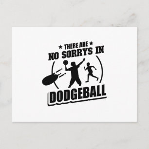 Dodgeball Player   Team Trainer Sport Gifts Postcard