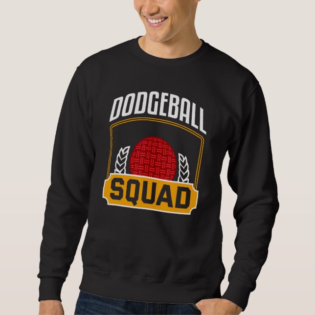 Dodgeball Squad Shirt Funny Dodgeball Team Dodgeba (Front)