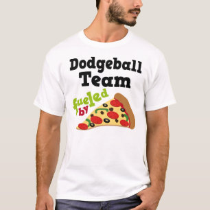 Dodgeball Team (Funny) Pizza T Shirt