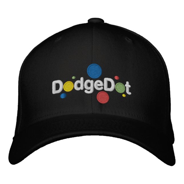 DodgeDot™ Embroidered Wool Cap (Front)