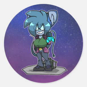 Dodger Chibi Sticker