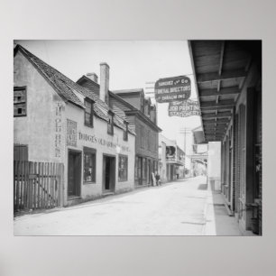 Dodge's Old Curiosity Shop (St. George Street) Poster