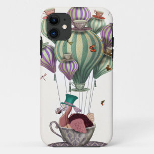 Dodo Balloon with Dragonflies iPhone 11 Case