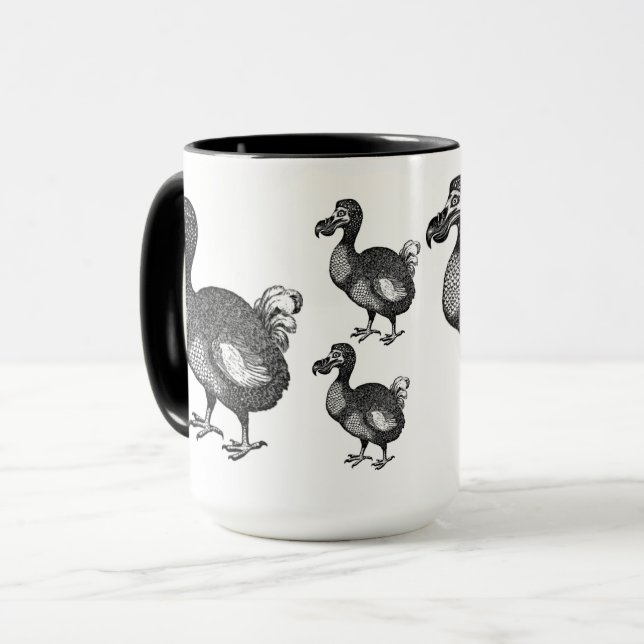 Dodo Bird Family Mug (Front Left)
