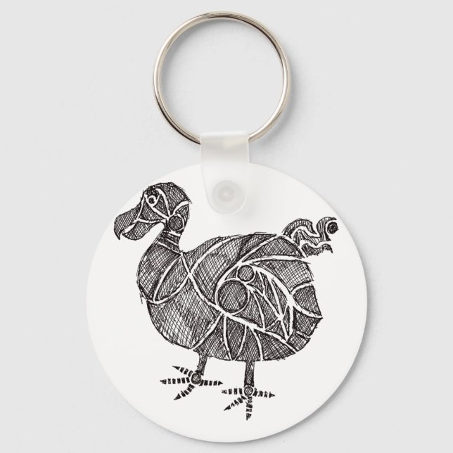 Dodo Bird Key Ring (Front)