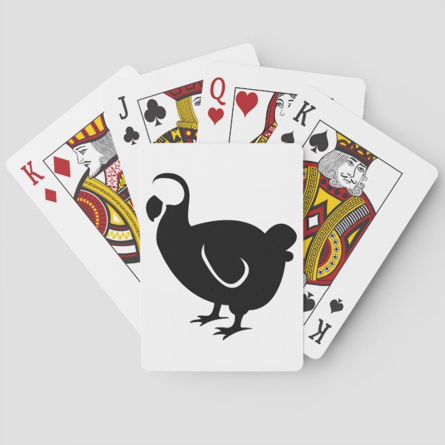 Dodo Bird Playing Cards (Back)