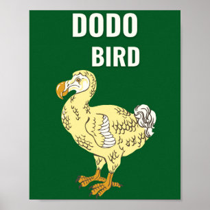 Dodo bird poster
