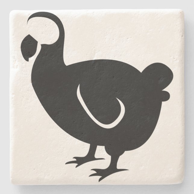 Dodo Bird Stone Coaster (Front)