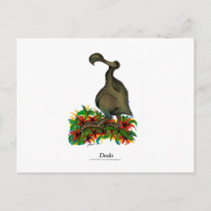 Dodo bird, tony fernandes postcard