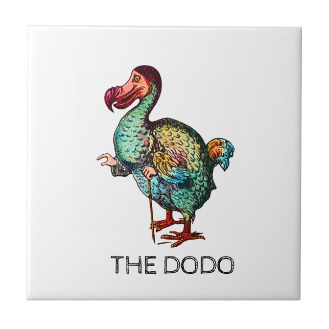 Dodo Ceramic Tile (Front)