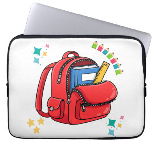 Dodo Craft Studio Welcome Back to School Backpack Laptop Sleeve