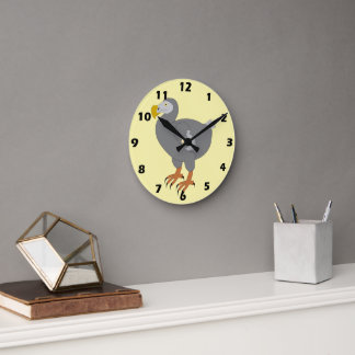 Dodo Design Round Clock