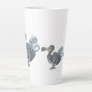 Dodo extinct bird  latte mug