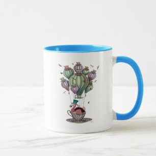 Dodo in Teacup with Dragonflies Mug