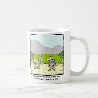 Dodo News: Dodo cartoon Coffee Mug