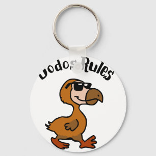 Dodo rules   choose background colour key ring