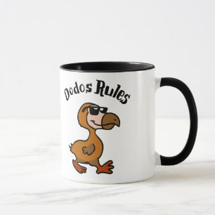 Dodo rules   choose background colour mug