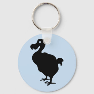 Dodo Silhouette Key Ring