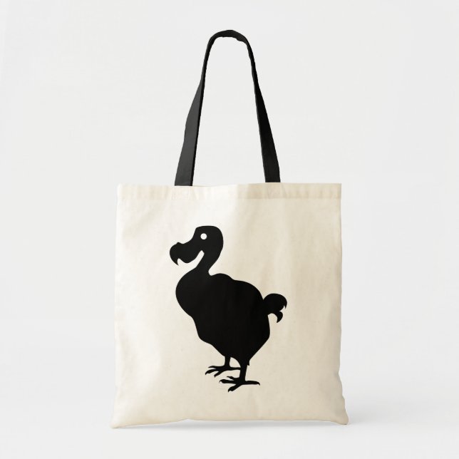 Dodo Silhouette Tote Bag (Front)