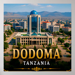 Dodoma Vineyards and Tanzanian Heartland Poster