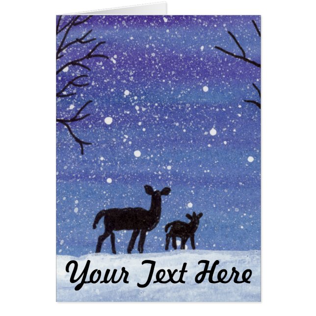 Doe and Fawn (Front)