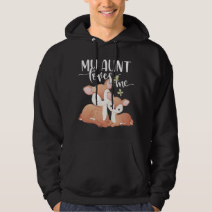 Doe and Fawn My Aunt Loves Me Hoodie