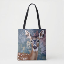 Doe Deer Shopping Errand Tote Bag