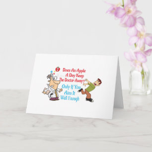 Does An Apple A Day Keep the Doctor Away? Card