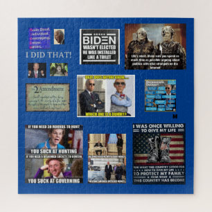 DOES ANYONE KNOW WHO'S THE DUMMY? JIGSAW PUZZLE