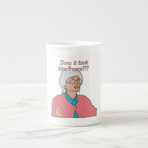 Does it look like I care? Bone China Mug