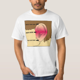 Does my ear look funny to you ? T-Shirt