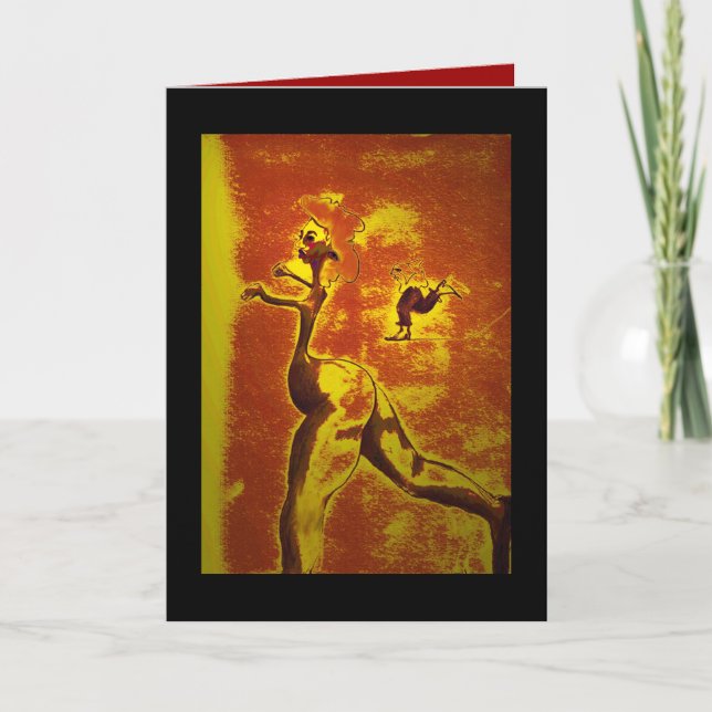 Does this card make my butt look big? (Front)