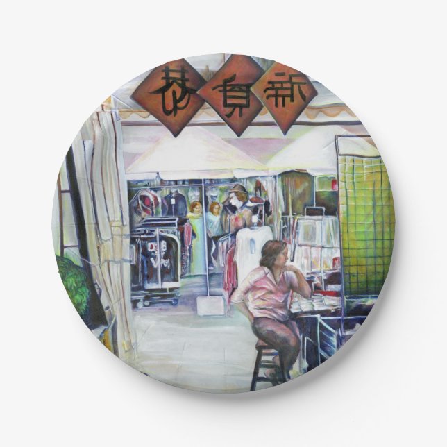 Does This Dragon Come with Training Wheels? Paper Plate (Front)