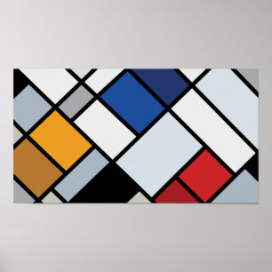 Doesburg - Contra-Composition of Dissonances Poster