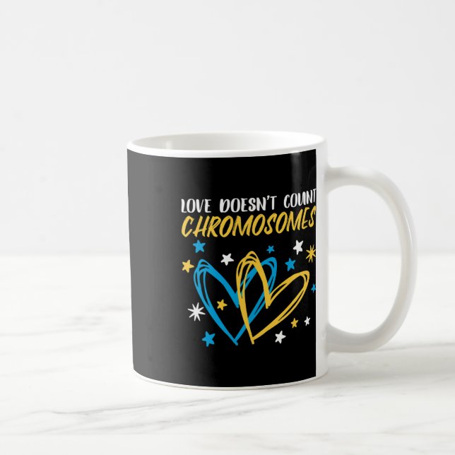 Doesn't Count Chromosomes  Coffee Mug (Right)