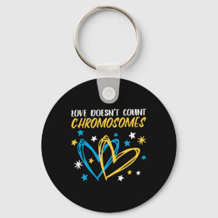 Doesn't Count Chromosomes Key Ring