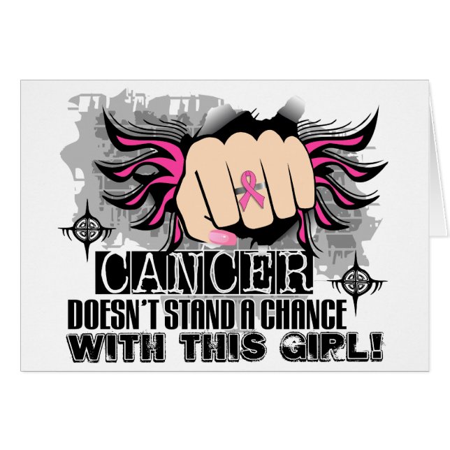 Doesn't Stand A Chance Breast Cancer (Front Horizontal)