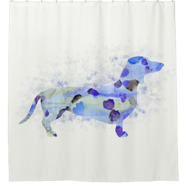 Dog 160 Dachshund Shower Curtain (Front)