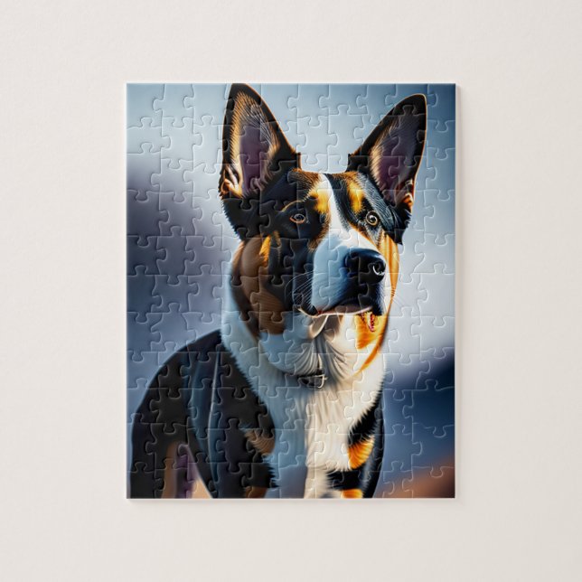 Dog 3D Jigsaw Puzzle (Vertical)