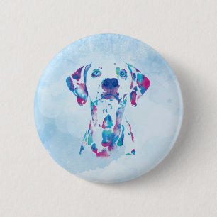 Dog 6 Cm Round Badge