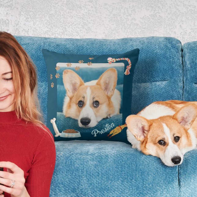 Dog Accessories Photo Frame Cushion (Creator Uploaded)