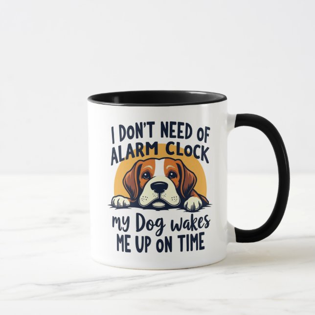 Dog Alarm Mug (Right)