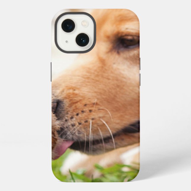 Dog and Chick iPhone Case (Back)