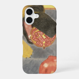 Dog and pomegranate phone case