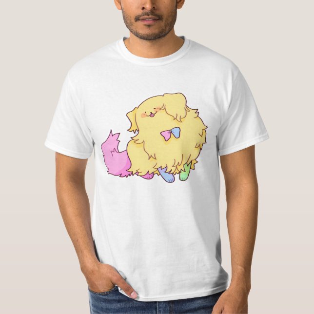 dog and puppycat car toon T-Shirt (Front)