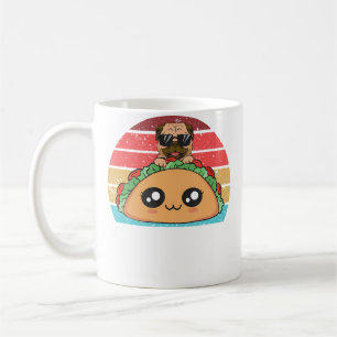 Dog And Taco Pug Coffee Mug