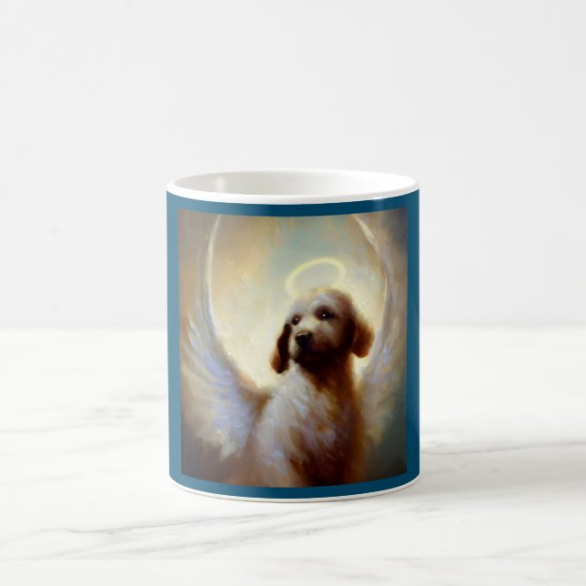 Dog Angel Coffee Mug (Center)