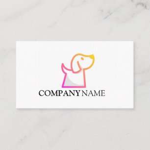 Dog Animal PET LOGO Business Card